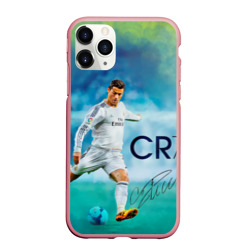 Чехол для iPhone 11 Pro Max матовый Ronaldo