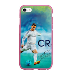 Чехол для iPhone 6/6S матовый Ronaldo