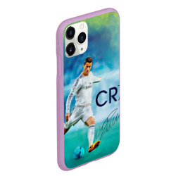 Чехол для iPhone 11 Pro Max матовый Ronaldo - фото 2