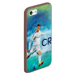 Чехол для iPhone 5/5S матовый Ronaldo - фото 2