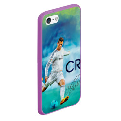 Чехол для iPhone 5/5S матовый Ronaldo - фото 2
