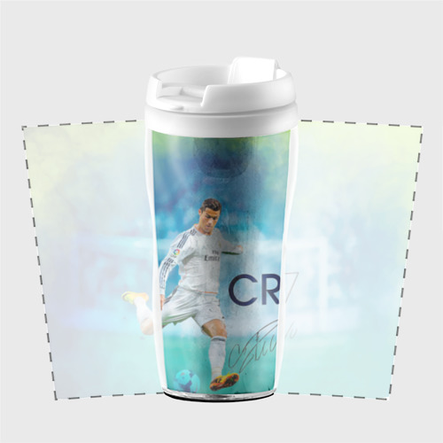 Термокружка-непроливайка Ronaldo, цвет белый - фото 2