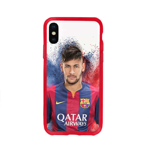 Чехол для iPhone X глянцевый Неймар Фото 01 Чехол для iPhone X глянцевый Неймар Фото 01