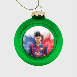 Ёлочный шар стеклянный/пластиковый Неймар