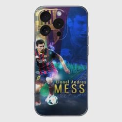 Чехол для iPhone 16 Pro Max силиконовый с защитой камеры Messi