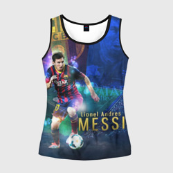 Женская майка 3D Messi