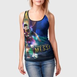 Женская майка 3D Messi - фото 2