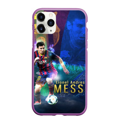 Чехол для iPhone 11 Pro Max матовый Messi