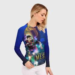 Женский рашгард 3D Messi - фото 2