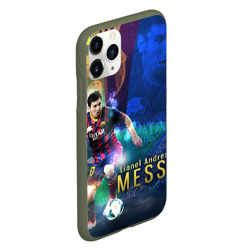 Чехол для iPhone 11 Pro матовый Messi - фото 2