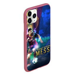 Чехол для iPhone 11 Pro Max матовый Messi - фото 2