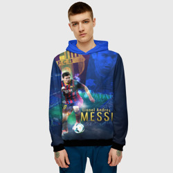 Мужская толстовка 3D Messi - фото 2