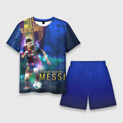 Мужской костюм с шортами 3D Messi