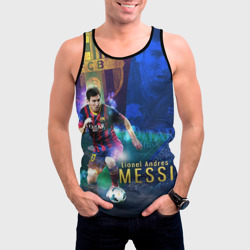 Мужская майка 3D Messi - фото 2