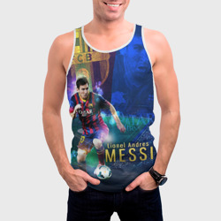 Мужская майка 3D Messi - фото 2