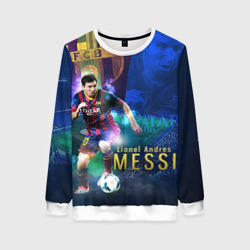 Женский свитшот 3D Messi