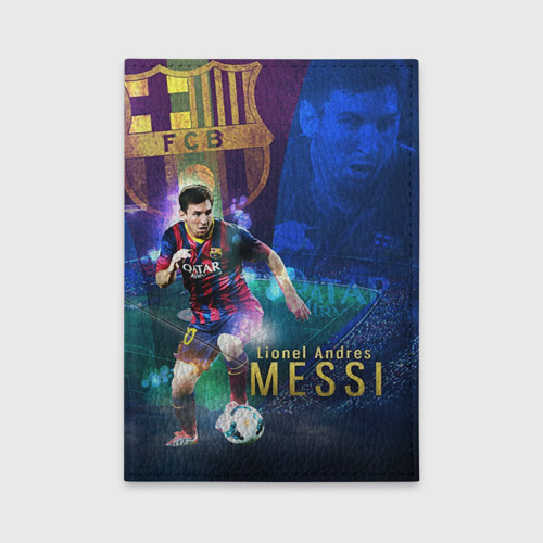 Обложка для автодокументов Messi, цвет оранжевый