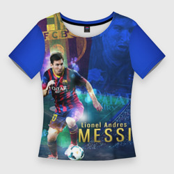 Женская футболка 3D Slim Messi