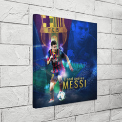 Холст квадратный Messi - фото 2