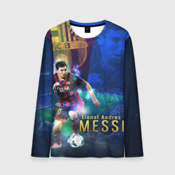 Мужской лонгслив 3D Messi