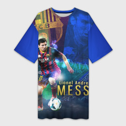 Платье-футболка 3D Messi