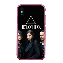 Чехол для iPhone XS Max матовый 30 Seconds to mars