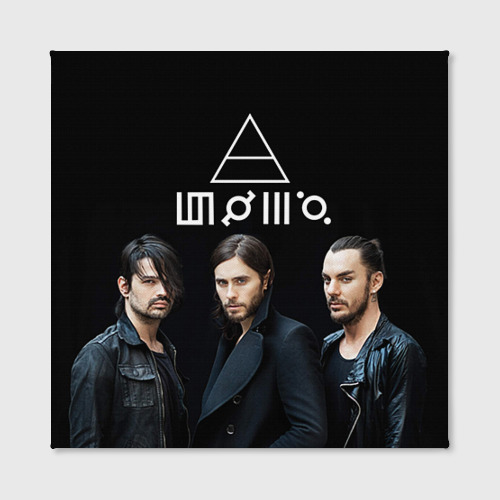 Холст квадратный 30 Seconds to mars - фото 2