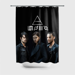 Штора 3D для ванной 30 Seconds to mars