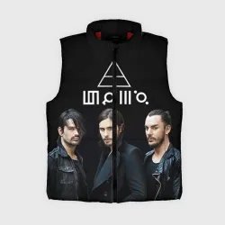 Женский жилет утепленный 3D 30 Seconds to mars