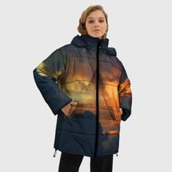 Женская зимняя куртка Oversize 30 Seconds to mars - фото 2