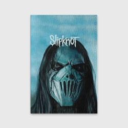Обложка для паспорта матовая кожа Slipknot