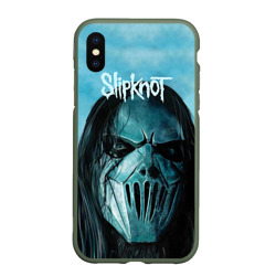 Чехол для iPhone XS Max матовый Slipknot