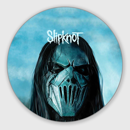 Круглый коврик для мышки Slipknot