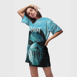 Платье-футболка 3D Slipknot - фото 2