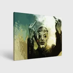 Холст прямоугольный Slipknot