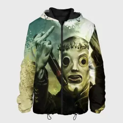Мужская куртка 3D Slipknot