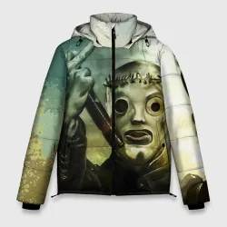 Мужская зимняя куртка 3D Slipknot