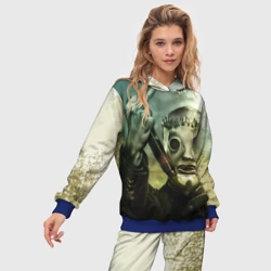 Женский костюм с толстовкой 3D Slipknot - фото 2