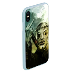 Чехол для iPhone XS Max матовый Slipknot - фото 2