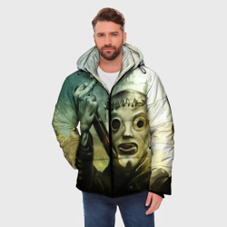 Мужская зимняя куртка 3D Slipknot - фото 2