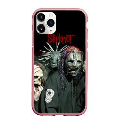 Чехол для iPhone 11 Pro Max матовый Slipknot