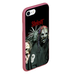 Чехол для iPhone 7/8 матовый Slipknot - фото 2