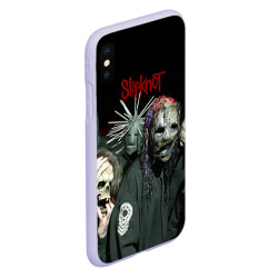 Чехол для iPhone XS Max матовый Slipknot - фото 2