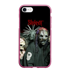 Чехол для iPhone 7/8 матовый Slipknot