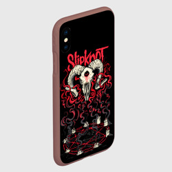 Чехол для iPhone XS Max матовый Slipknot - фото 2