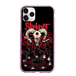 Чехол для iPhone 11 Pro Max матовый Slipknot