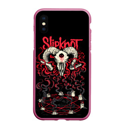 Чехол для iPhone XS Max матовый Slipknot