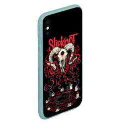 Чехол для iPhone XS Max матовый Slipknot - фото 2