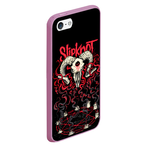 Чехол для iPhone 5/5S матовый Slipknot - фото 3