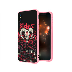 Чехол для iPhone X матовый Slipknot - фото 2